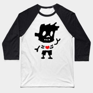 The Last Zombie Boy with a warm heart Baseball T-Shirt